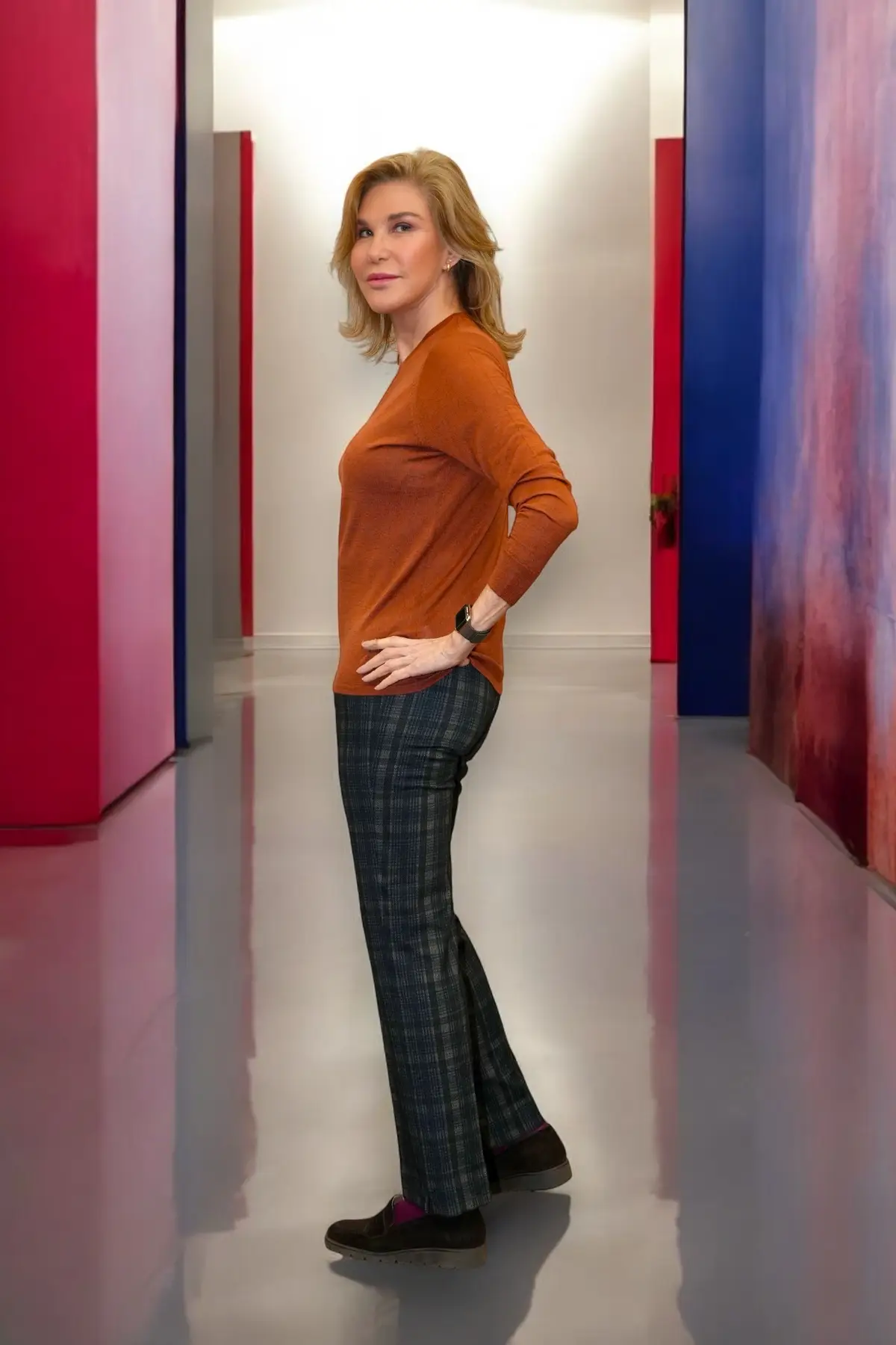 Jersey CASHMERE Praga (naranja)